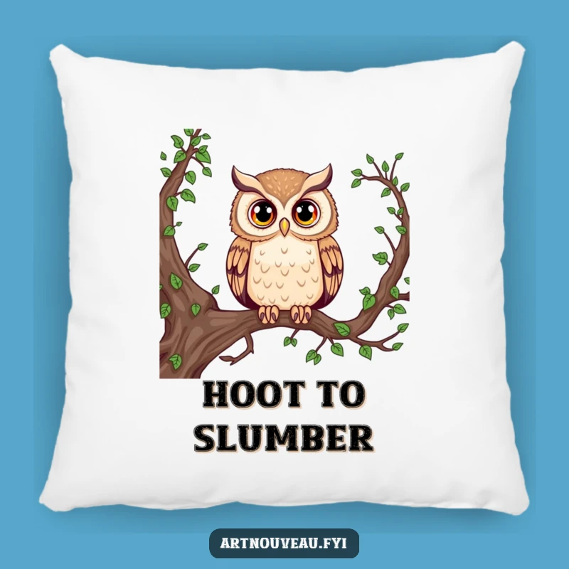 Funny Majestic Owl Pillow: Cozy Comfort with a Wise Gaze