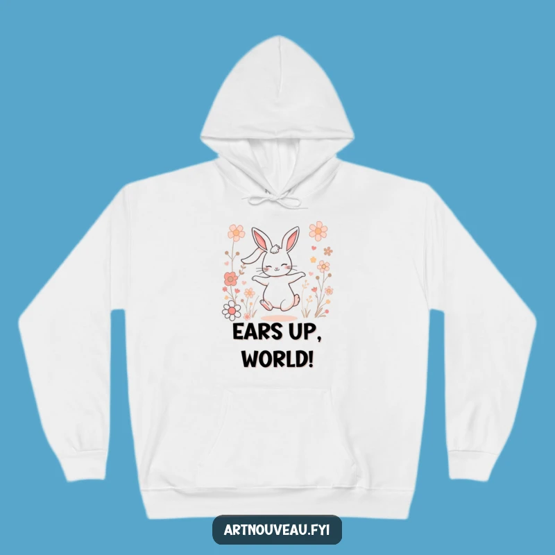 Cozy Funny Charming Rabbit Hoodie: Warmth and Whimsy