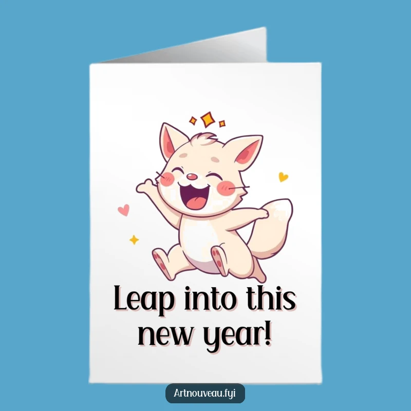 Free Printable Birthday Card: Energetic Animal Flair, Funny Downloadable Gift