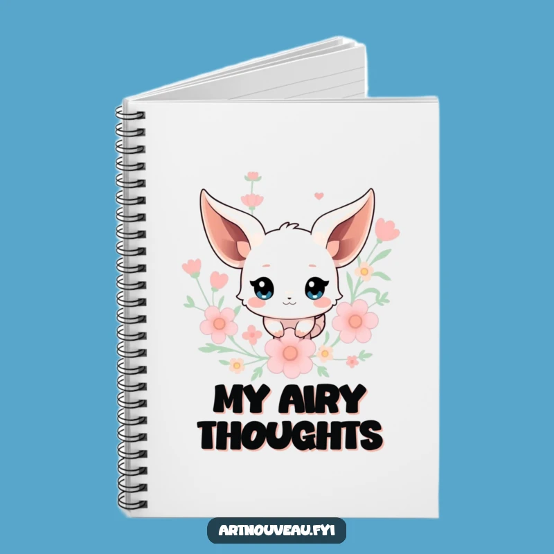 Funny Creature Notebook: Floral Fantasy Journal for Whimsical Ideas